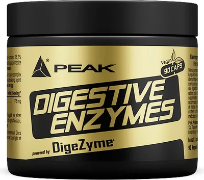 Immagine prodotto di Enzimi digestivi - 90 capsule I enzimi digestivi I digestione I problemi digestivi I DIGEZYME ® I enzimi I vegan I senza glutine I senza biossido di titanio