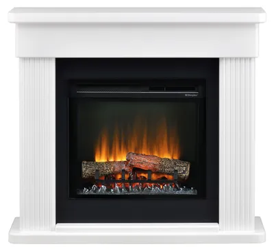 Produktbild von Dimplex Portland 23 Elektrokamin – Elektrokamin mit Kaminsims – 1400 Watt Heizleistung – Optiflame LED-Flammeneffekt