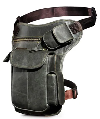 Immagine prodotto di Borsa da uomo Beintasche, in vera pelle, grigia, dimensioni 28x7x17 cm