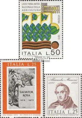 Produktbild von Briefmarken Italien 1973 Mi 1392,1393,1406 (kompl.Ausg.) postfrisch Sondermarke