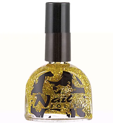 Produktbild von Glitzer Nagellack gold 7 ml
