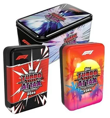 Produktbild von Topps Turbo Attax 2026 – alle 3 Tins im Bundle