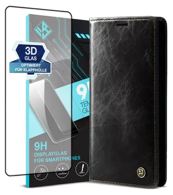 A product shot showing a phone case and a screen protector.