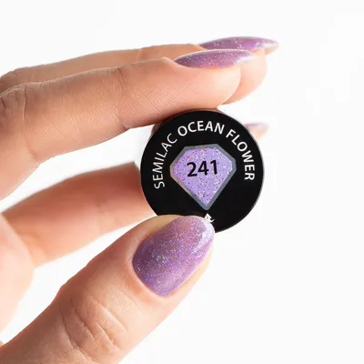 Produktbild von Semilac UV Hybrid Nail Polish 241 Ocean Flower 7ml Seaqueen Collection