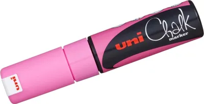 Image de Marqueur craie liquide Uni-Ball PWE-8K Fluor Rose 6 pièces