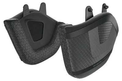 Imagen del producto de Accesorios Abus: Almohadillas para auriculares, protectores auditivos para modelos HYP-E y BLACE ACE, tallas S, M, L, kit de invierno, color negro