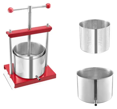 Produktbild von Obstweinpresse, effiziente Saftgewinnung, benutzerfreundliches Design, 6L