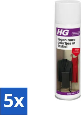 Image de HG contre les odeurs désagréables dans les textiles 400 ml - Pack économique - 5 pièces