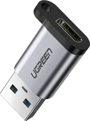 Obrázok produktu pre Adapter USB C (żeński) - USB (męski) Ugreen US276 USB 5Gb/s - szary