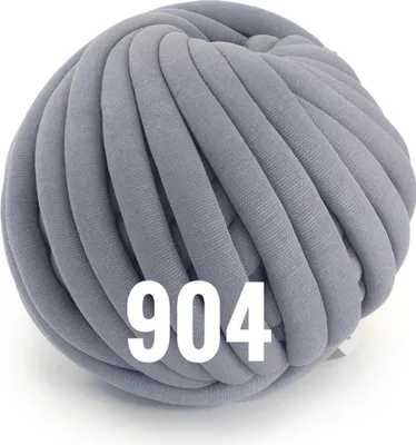 Produktbild von YarnArt MARSHMALLOW, 750g /30m 904 grau