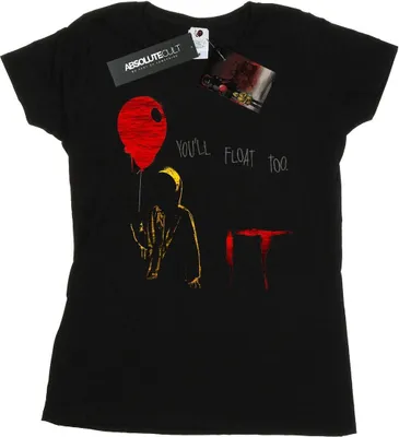 Produktbild von It - "Float" T-Shirt für Damen BI44078 (XXL) (Schwarz)