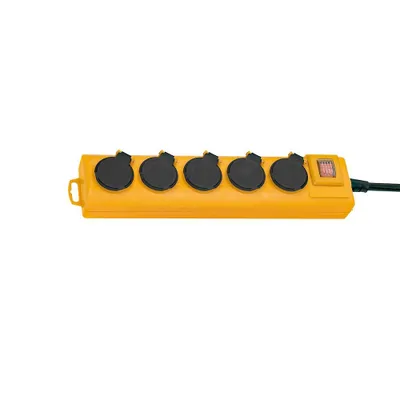 Produktbild von Brennenstuhl Außensteckdose Super Solid IP54 5 Eingänge 2m H07RN-F 3G2,5 *FR*