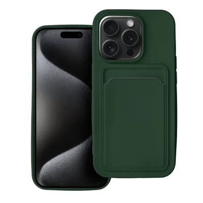 Zdjęcie produktu dla Etui CARD dla IPHONE 15 PRO zielone