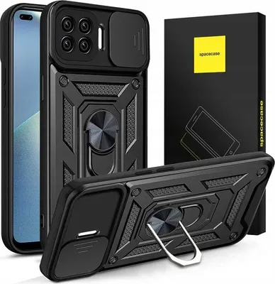 Produktbild von Spacecase Camring Oppo Reno 4 Lite schwarz