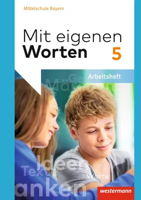 Image de Mit eigenen Worten - Sprachbuch für bayerische Mittelschulen Ausgabe 2016: Arbeitsheft 5: Ausgabe 2016 - Bayern