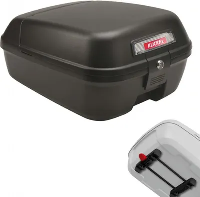 Zdjęcie produktu dla KLICKfix Citybox, Tylne, Torba rowerowa, Czarny, 22 l, 10 kg, 440 mm