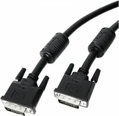 Produktbild von DVI-Kabel NANOCABLE 10.15.0802 (1,8 m) Schwarz