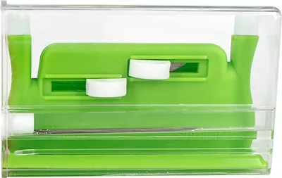 Produktbild von Automatischer effektiver Nadeleinfädler aus Kunststoff, praktischer Dual-Use-Einfädlerführer für zu Hause-Grün