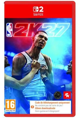 Productafbeelding van Nintendo Switch 2 spel: NBA 2K27, Editie met code in doos