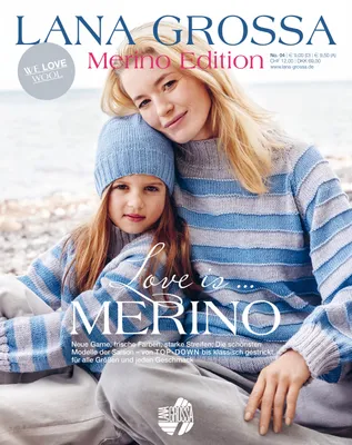Produktbild von Lana Grossa MERINO EDITION No. 4 – Strickideen mit Wolle  