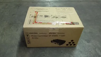 Produktbild von Ricoh 407652, 7500 Seiten, Schwarz, 1 Stück(e)