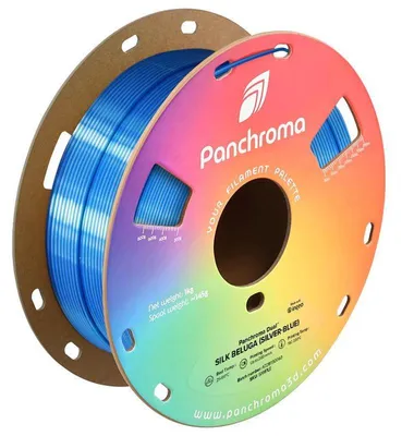 Produktbild von Polymaker CA3024 - Filament Panchroma PLA Dual Silk Beluga 1.75 mm 1 kg