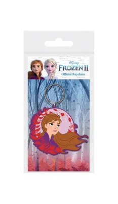 Obrázok produktu pre Gumový prívesok na kľúče, Frozen - Anna