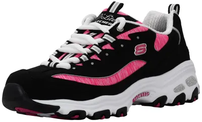 Produktbild von Skechers Damen Sneaker D´Lites BIGGEST FAN, Schwarz (schwarz / schwarz), 37 EU W