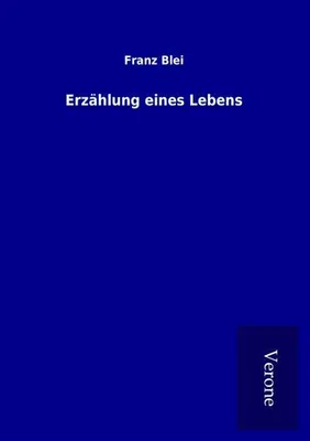 Produktbild von Erzählung eines Lebens
