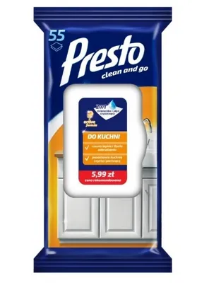 Zdjęcie produktu dla Presto, Ścierki do Kuchni, 55 sztuk