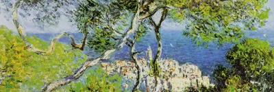 Obrázok produktu pre Claude Monet art print maľba - Bordighera, 1884 (53 x 158 cm)