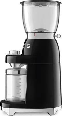 Productafbeelding van SMEG CGF11BLEU Koffiemolen, 50's stijl, zwart
