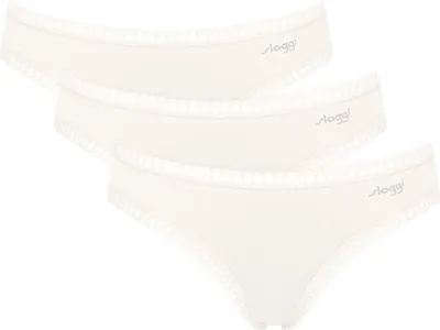 Image de sloggi pack de 3 mini slips GO Crush Confortable et respirant, bordure décorative sur les ourlets, en pack multiple pratique