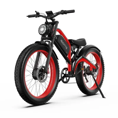 Obrázek produktu pro 26" elektrické kolo e-bike horské kolo e-bike s baterií SAMSUNG 20AH pánské tlusté kolo pro off-road dobrodružství dvoumotorové elektrické horské kolo