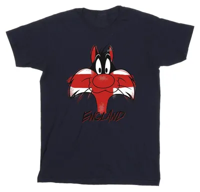 Image de Looney Tunes - T-shirt pour homme BI36172 (S) (bleu marine)