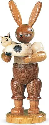Produktbild von Hase mit Katze (11cm) von Müller Kleinkunst