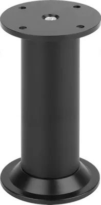 Image de Pied de meuble FA004 100 mm réglable noir mat