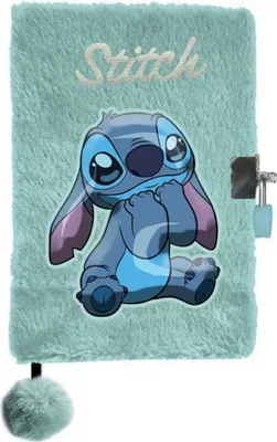 Image de Agenda en peluche avec cadenas Stitch