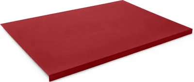 Produktbild von Schreibtischunterlage mit Kantenschutz cm 90x60 Leder Ferrari Rot - Handwerkliche Nähte - Hergestellt in Italien