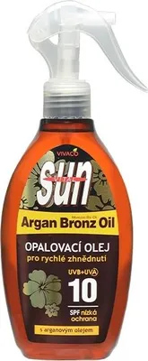 Produktbild von Vivaco - SUN suntan oil with argan oil SPF 10 200ml
