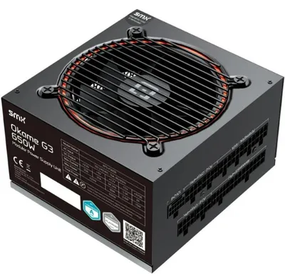 Produktbild von SMX® Okame G3 650W, Cybnetics Platinum / 80 PLUS Gold, ATX 3.1, PCIe 5.1 für GPUs, Voll Modular - PC-Netzteil