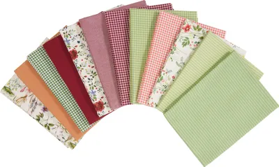 Produktbild von Westfalenstoffe Stoffpaket "Florenz", 12 Stoffe à 48 x 48 cm