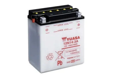 Zdjęcie produktu dla Akumulator YUASA 12N14-3A14 AH