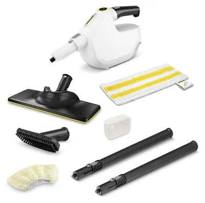 Produktbild von Kärcher Dampfreiniger, SC 1 Multi & Up, 4-in-1-Dampfmopp, Bodenreinigungs-Set