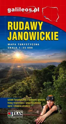 Produktbild von Rudawy Janowickie 1:25.000. Touristenkarte. Ausgabe 2025. Galileos
