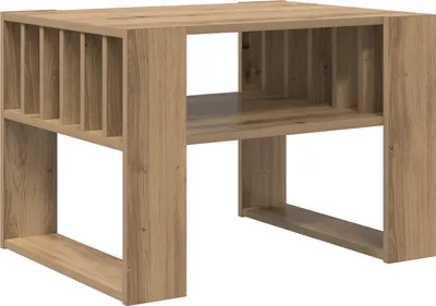 Obrázok produktu pre vidaXL Konferenčný stolík Artisan dub 66 x 49,5 x 45 cm Materiál na báze dreva
