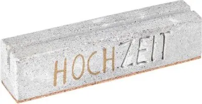Produktbild von Kartenhalter für Platzkarten und Namenskarten aus Terrazzo für Hochzeiten