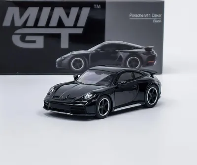 Produktbild von Porsche 911 (992) Dakar Schwarz 2023 - Mini GT 1:64