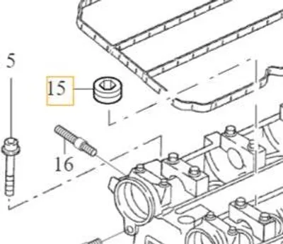 Immagine prodotto di VOLVO C30 S40 V50 Cuffia OE