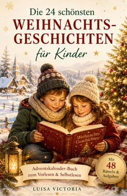 Produktbild von Adventskalender-Buch: Die 24 schönsten Weihnachtsgeschichten für Kinder